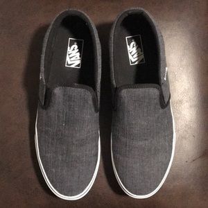 GRAY Slip on Vans☑️